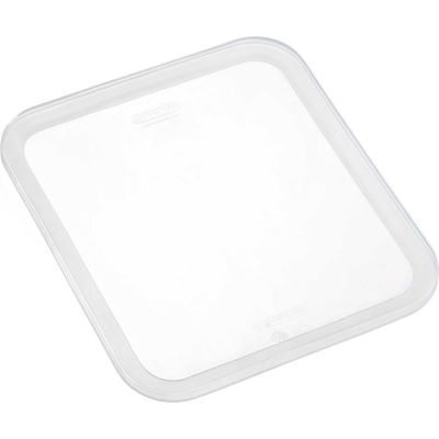 Araven 91815 - Lid, Airtight, Silicone, 1/2 Size, Transparent - Pkg Qty 6