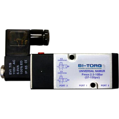 BI-TORQ 120 VAC NAMUR solenoid valve; NEMA 4