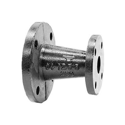 Anvil 2-1/2 In. X 1-1/2 In. Black Malleable Iron F&D Flanged Concentric Reducer
