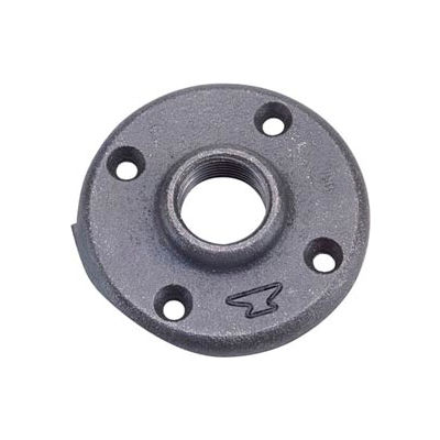 Anvil G1190 1-1/4 In. Black Di Floor Flange