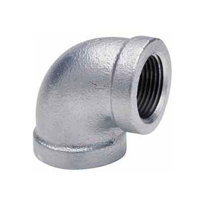 1-1/2 In Galvanized Malleable 90 Degree Elbow 150 PSI Lead Free