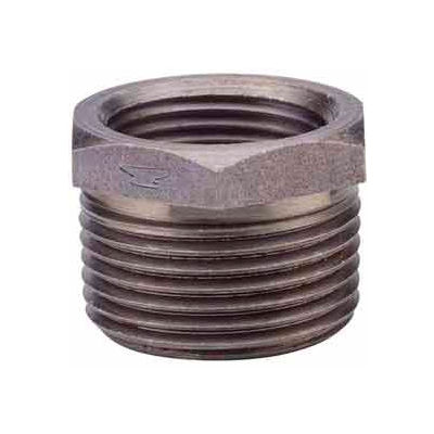 1 In. X 1/2 In. Black Malleable Hex Bushing 150 PSI Lead Free