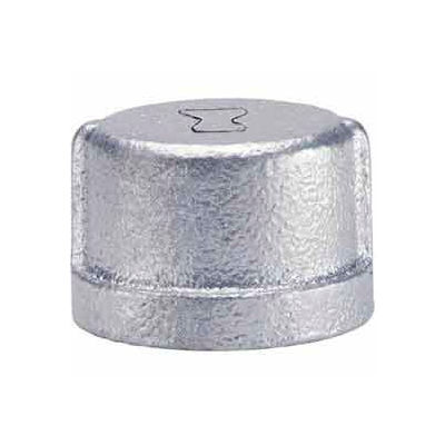 1-1/4 In Galvanized Malleable Cap 150 PSI Lead Free