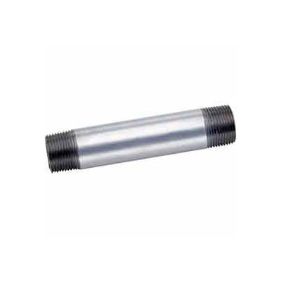 1 In X 4-1/2 In Galvanized Steel Pipe Nipple 150 PSI Lead Free