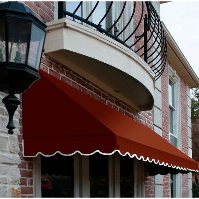 Awntech CF43-10TER, Window/Entry Awning 10-3/8'W x 4-11/16'H x 3'D Terra Cotta
