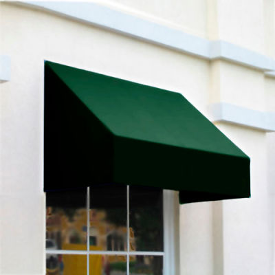 Awntech CN32-10F, Window/Entry Awning 10-3/8'W x 3-11/16'H x 2'D Forest Green