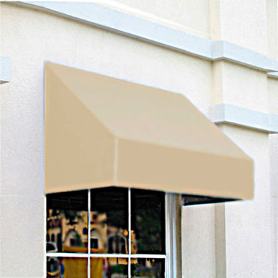 Awntech CN33-10L, Window/Entry Awning 10-3/8'W x 3-11/16'H x 3'D Linen