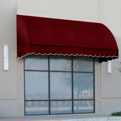 Awntech CS33-4B, Window/Entry Awning 4' 4-1/2"W x 3'D x 3' 8"H Burgundy