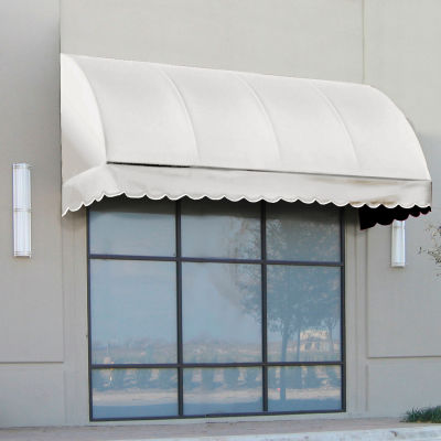 Awntech CS33-5W, Window/Entry Awning 5' 4-1/2"W x 3'D x 3' 8"H Off White