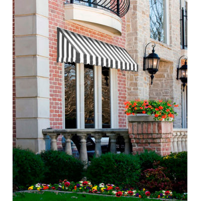 Awntech EF1030-10GW, Window/Entry Awning 10-3/8'W x 1-5/16'H x 2-1/2'D Gray/White