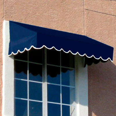 Awntech EF1030-3N, Window/Entry Awning 3-3/8'W x 1-5/16'H x 2-1/2'D Navy