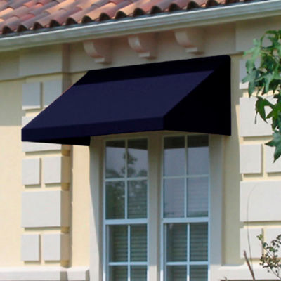 Awntech EN1836-3N, Window/Entry Awning 3-3/8'W x 1-1/2'H x 3'D Navy
