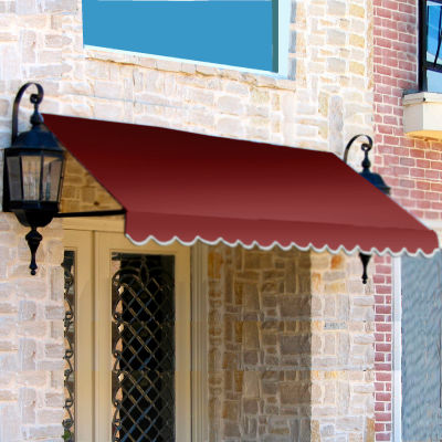 Awntech ER1030-10B, Window/Entry Awning 10-3/8'W x 1-5/16'H x 2-1/2'D Burgundy