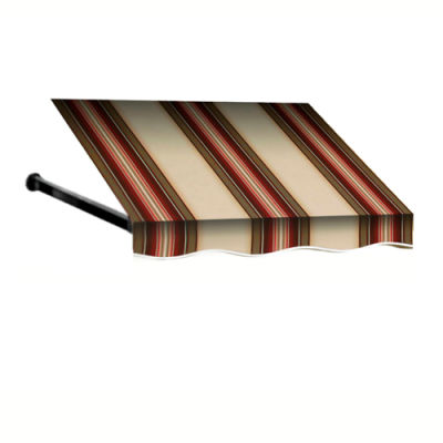 Awntech ER1836-3BRTER, Window/Entry Awning 3-5/16'W x 1-1/2'H x 3'D Brown/Terra Cotta