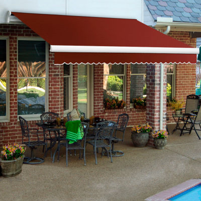Awntech MTL24-EXE-TER Retractable Awning Left Motor 24'W x 11/16'H x 10'D Terra