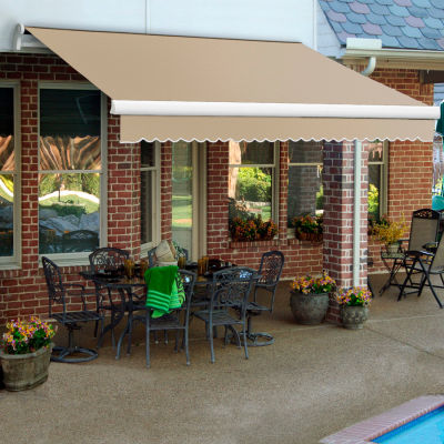 Awntech MTR14-EXE-L Retractable Awning Right Motor 14'W x 11/16'H x 10'D Linen