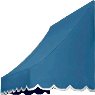 Awntech NT22-7DB Window/Entry Awning 7-3/8'W x 2-9/16'H x 2'D Dusty Blue