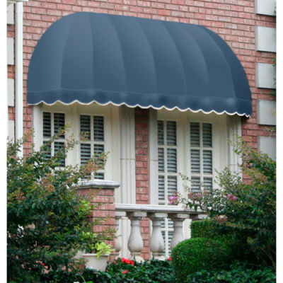 Awntech RC22-4DB, Window/Entry Awning 3' 4-1/2" W x 2'D x 2' 7"H Dusty Blue
