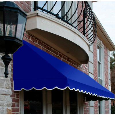 Awntech RF22-3BB, Window/Entry Awning 3-3/8'W x 2-9/16'H x 2'D Bright Blue