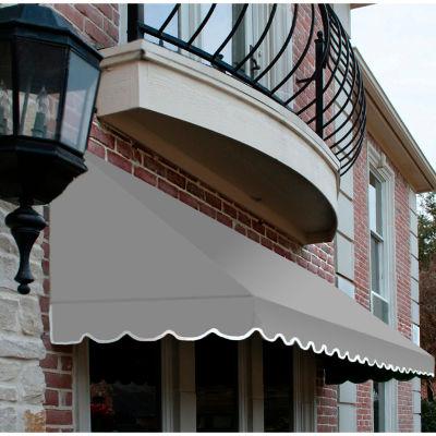 Awntech RF22-4G, Window/Entry Awning 4' 4-1/2" W x 2'D x 2' 7"H Gray