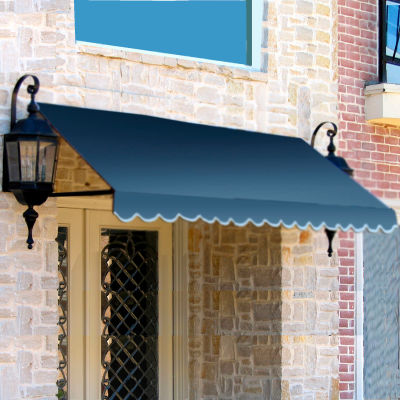 Awntech RR22-3DB, Window/Entry Awning 3-3/8'W x 2-9/16'H x 2'D Dusty Blue