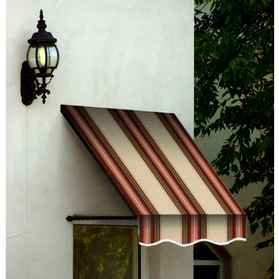 Awntech SANT32-10BRTER Window/Entry Awning 10-3/8'W x 3-11/16'H x 2'D Brown/Terra Cotta
