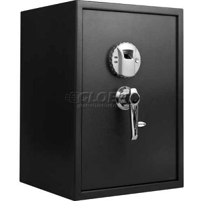 Barska Large Biometric Safe Pistol Safe AX11650 - 14"W x 13"D x 19-3/4"H, Black