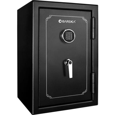 Barska® Fireproof Safe Vault 4.39 Cubic Feet, 20"W x 20"D x 30"H - Black