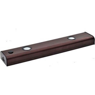 Amax Lighting LED-B2/BRZ LED Bar, 2W, 3000 CCT, 152 Lumens, 82 CRI, Bronze