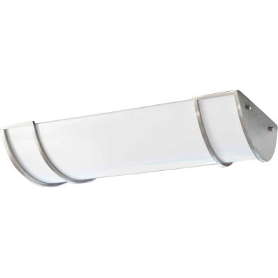 Amax Lighting LED-BB210BN-W LED Vanity Bath Bar, 4W, 3000 CCT, 1600 Lumens, 82 CRI, Nickel