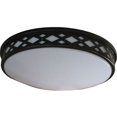 Amax Lighting LED-JR001DB 10" LED Diamond Ceiling Lattice, 14W, 4000 CCT, 1200 Lumen, 82 CRI, Bronze