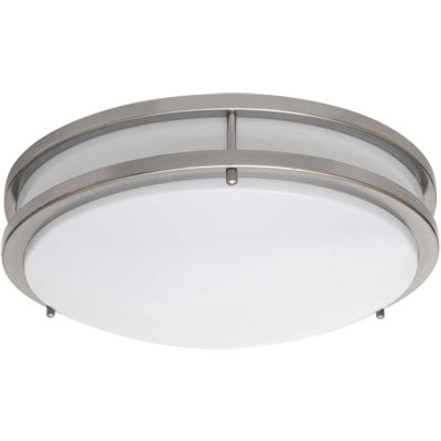 Amax Lighting LED-JR001NKL LED Ceiling Fixtures, 14W, 4000 CCT, 1200 Lumens, 82 CRI, Nickel