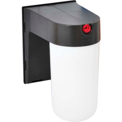 Amax Lighting LED-SLC12BZ LED Security Light Jar, 12W, 4000 CCT, 1000 Lumens, 82 CRI, Bronze