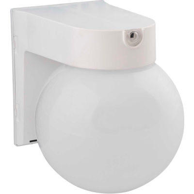 Amax Lighting LED-SLR12WH LED Security Light Globe, 12W, 4000 CCT, 1000 Lumens, 82 CRI, White
