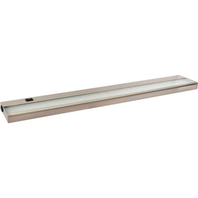 Amax Lighting LEDUC33NKL LED Undercabinet, 13W, 3000 CCT, 840 Lumens, 82 CRI, Nickel