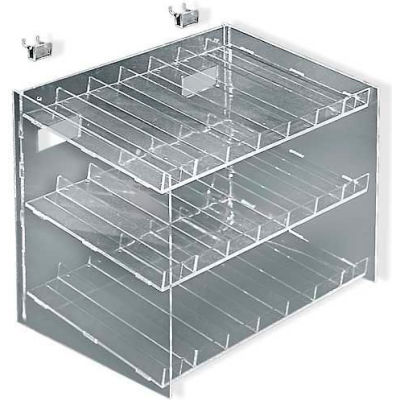 Global Approved 222988 3-Tiered, 21-Compartment Cosmetic Tray