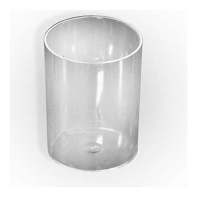 Global Approved 224055 Pegboard Cup Display For Countertop, 2.5" Diameter, Acrylic