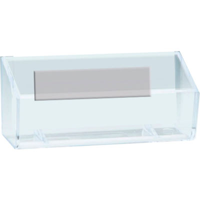 Azar Displays 252018, Business/Gift Card Holder with Magnetic Tape, 3-3/4"W x 1"D x 1-5/8"H - Pkg Qty 10
