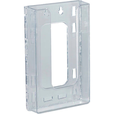 Global Approved 252328 Single Tri-Fold Wall Mount Brochure Holder, 4.625" x 7.875"