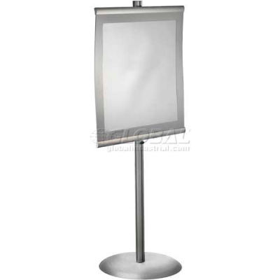 Global Approved 300870 Floor Sign Holder, 22" x 28", Metal ,1 Piece