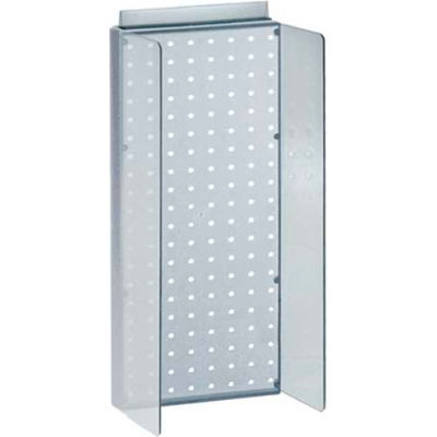 Global Approved 700359-RED, Pegboard Powerwing Display, 8"W x 20.625"H, Red, 1 Pc