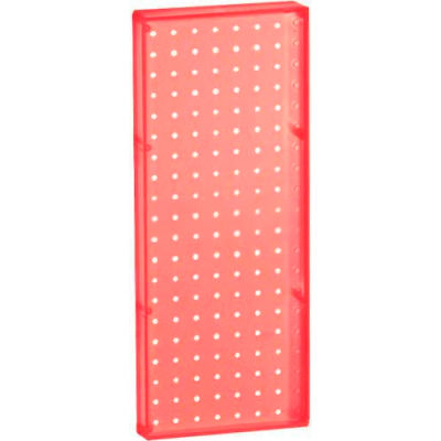 Global Approved 770820-RED Pegboard Wall Panel, 8" x 20"