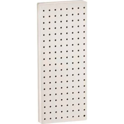 Global Approved 770820-WHT Pegboard Wall Panel, 8" x 20"