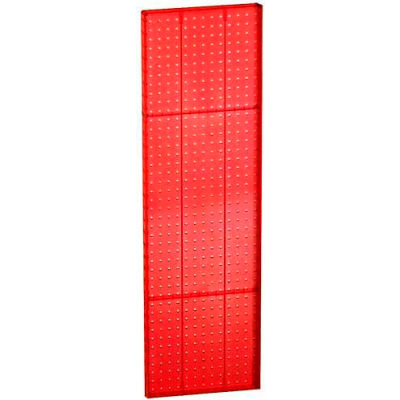 Global Approved 771344-RED Pegboard Wall Panel, 13.5" x 44"