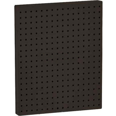 Global Approved 771620-BLK Pegboard Wall Panel, 16" x 20", Black Solid