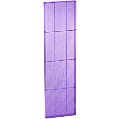 Global Approved 771660-PUR Purple Pegboard Wall Panel, 16" x 60"