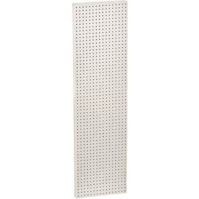 Global Approved 771660-WHT White Pegboard Wall Panel, 16" x 60"