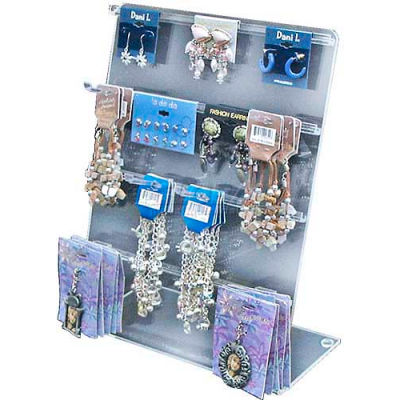 Global Approved 900013 J-Bar Countertop Display, 9" x 14" ,1 Piece