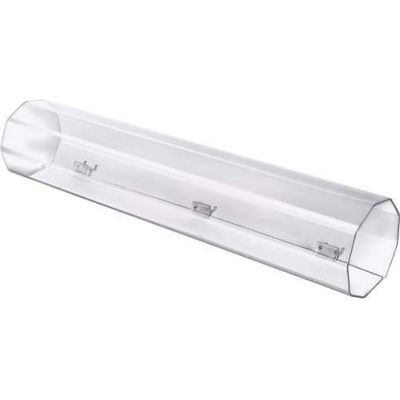 Global Approved 900024 Acrylic Headband Holder Display For Slatwall/Pegboard, 24" Wide, 1-Piece
