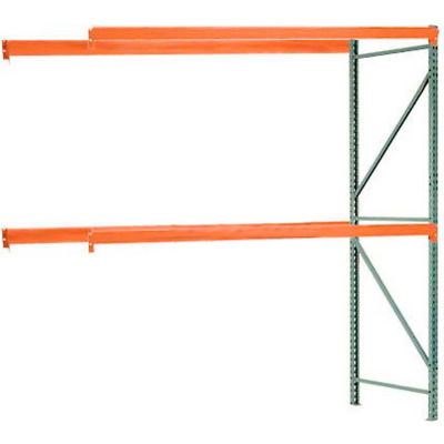 Interlake Mecalux Pallet Rack Tear Drop Add-On 120"W x 42"D x 120"H